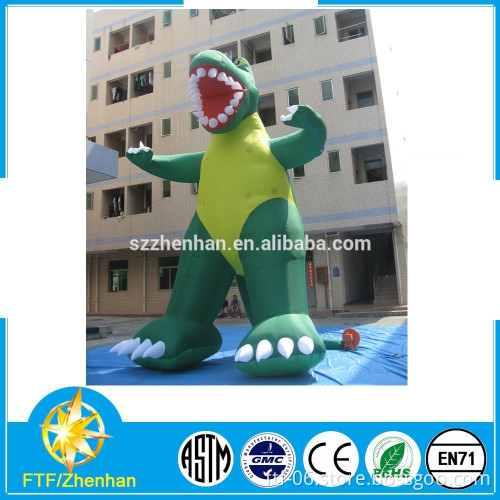 cheap promotion advertising green giant inflatable dinosaur